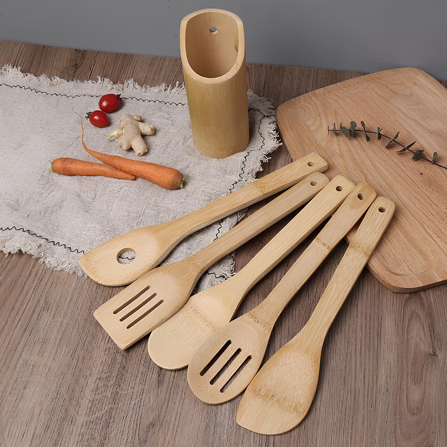 Non-Stick Wooden Spatula Spoon