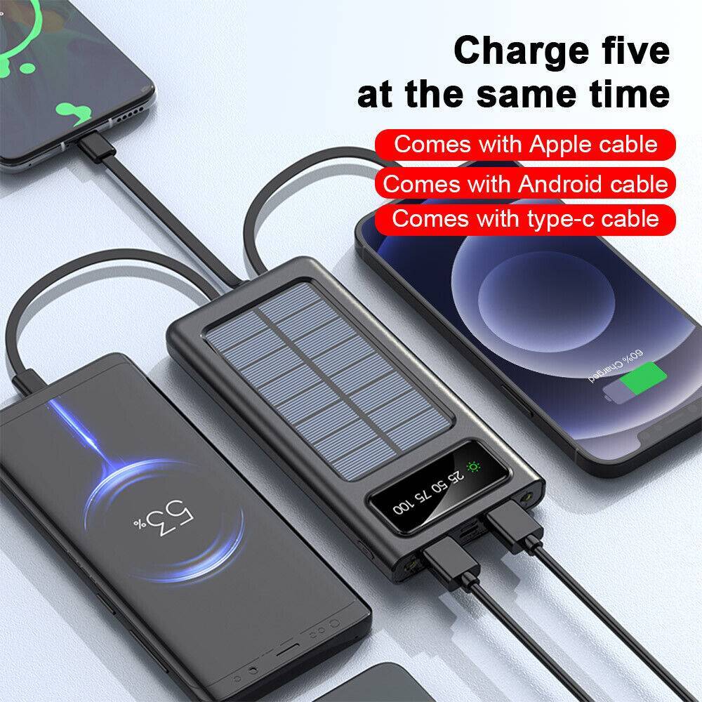 Super 3000000mAh Solar Power Bank